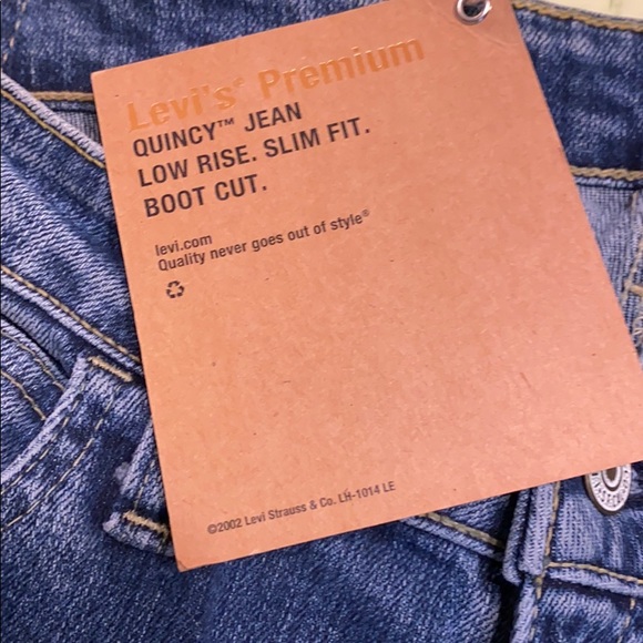 NWT- Levi Strauss & Co Quincy Jean 32L Premium - Picture 3 of 5